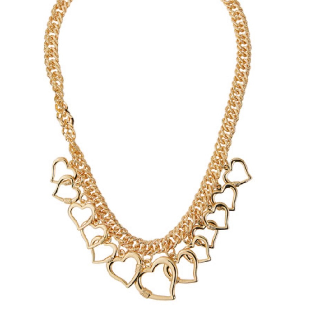Dangle heart necklace